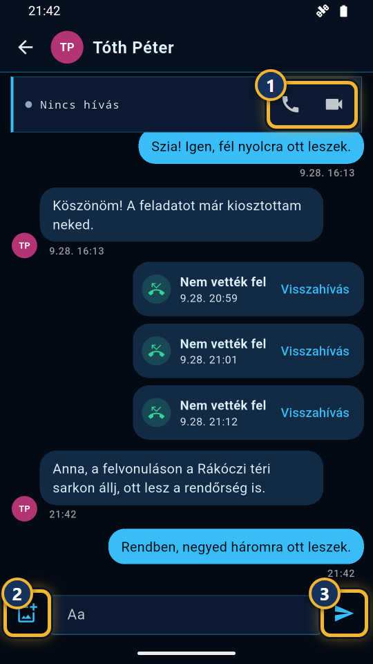 Beszélgetés az egyesületi vezetővel